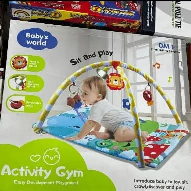 Baby's World 3-in-1 Activity Gym Play Mat